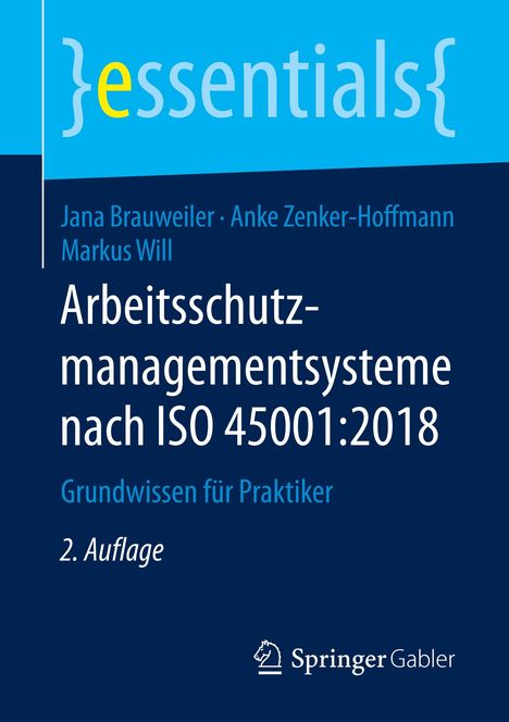 Jana Brauweiler: Arbeitsschutzmanagementsysteme nach ISO 45001:2018, Buch