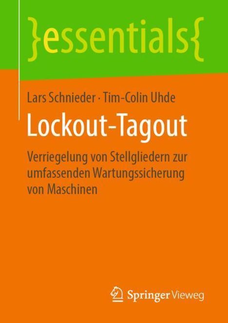 Lars Schnieder: Lockout-Tagout, Buch