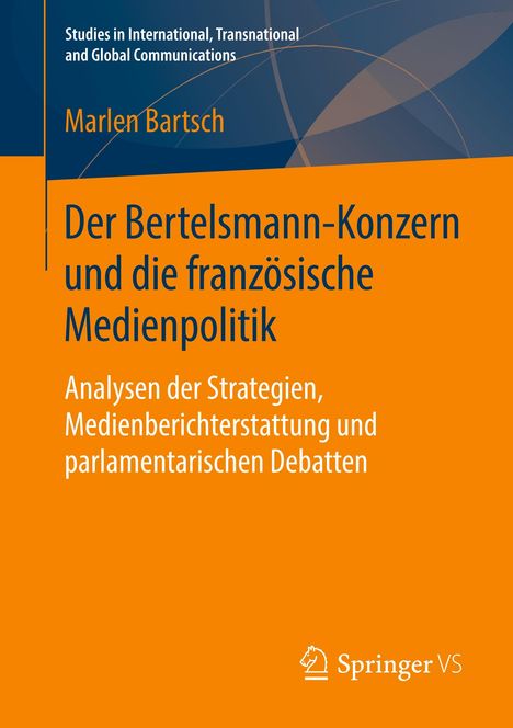 Marlen Bartsch: Der Bertelsmann-Konzern und die französische Medienpolitik, Buch
