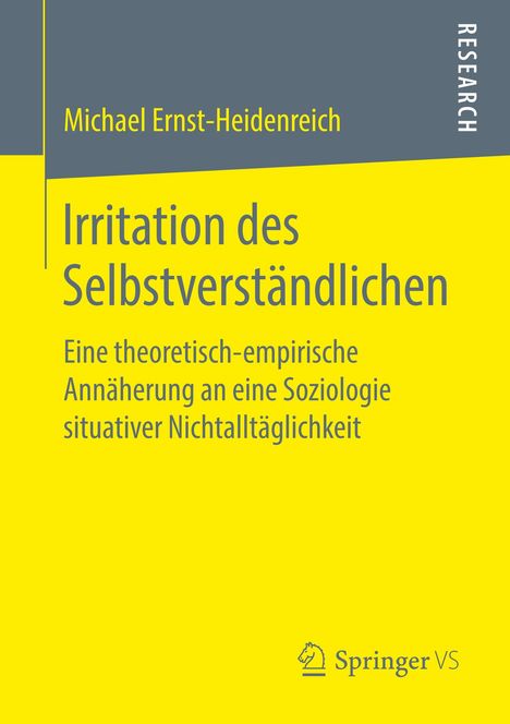 Michael Ernst-Heidenreich: Irritation des Selbstverständlichen, Buch