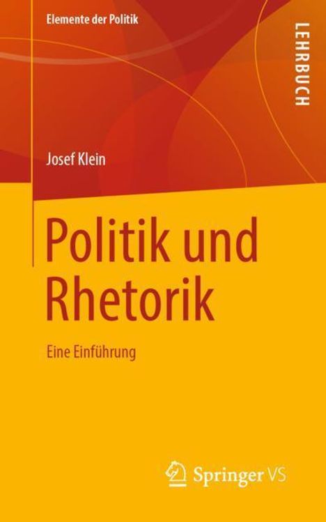 Josef Klein: Politik und Rhetorik, Buch