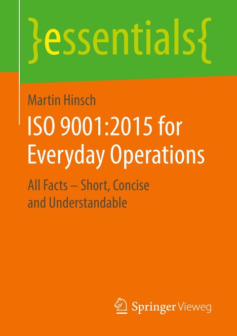 Martin Hinsch: ISO 9001:2015 for Everyday Operations, Buch