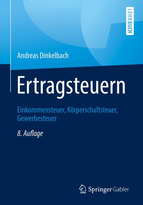 Andreas Dinkelbach: Ertragsteuern, Buch