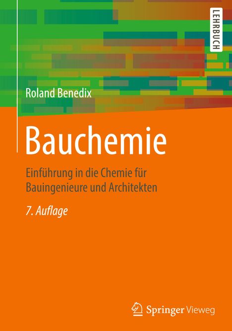 Roland Benedix: Bauchemie, Buch