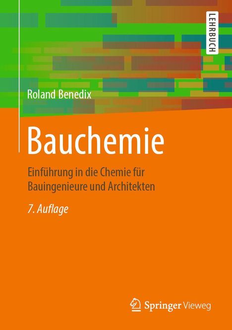 Roland Benedix: Bauchemie, Buch