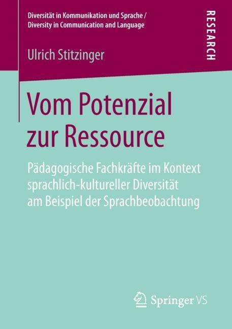 Ulrich Stitzinger: Vom Potenzial zur Ressource, Buch