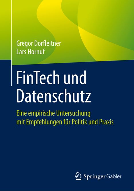 Lars Hornuf: FinTech und Datenschutz, Buch