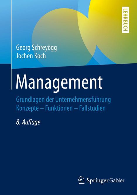 Georg Schreyögg: Management, Buch