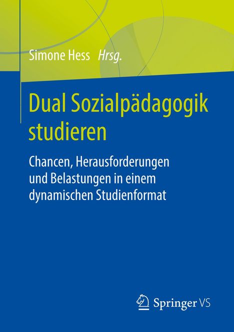 Dual Sozialpädagogik studieren, Buch
