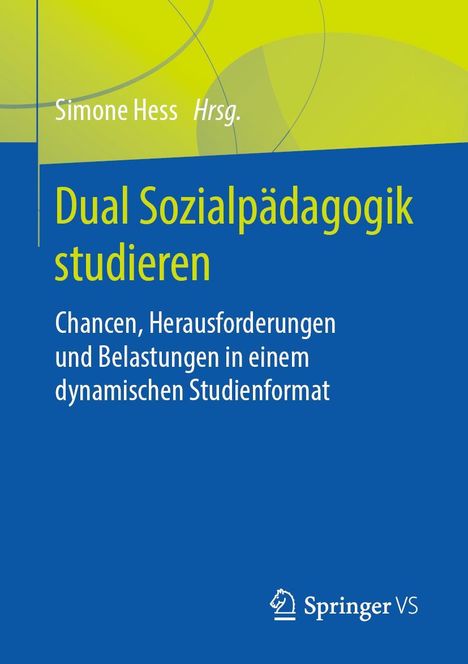 Dual Sozialpädagogik studieren, Buch