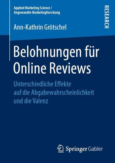 Ann-Kathrin Grötschel: Belohnungen für Online Reviews, Buch