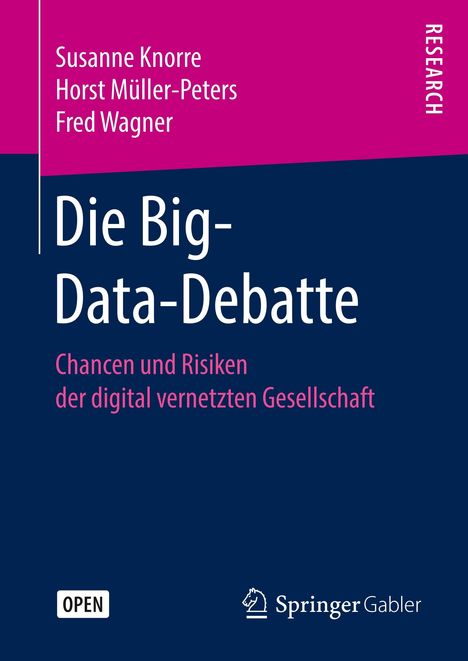 Susanne Knorre: Die Big-Data-Debatte, Buch