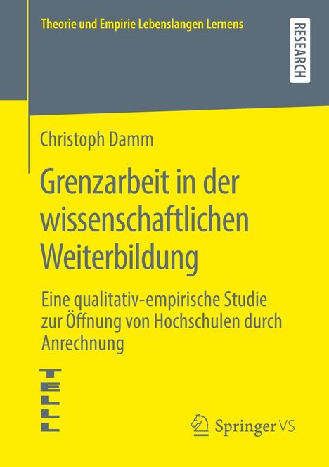 Christoph Damm: Grenzarbeit in der wissenschaftlichen Weiterbildung, Buch