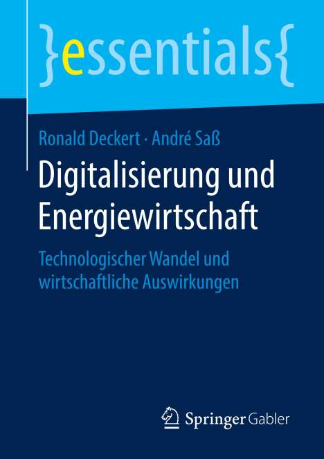 André Saß: Digitalisierung und Energiewirtschaft, Buch