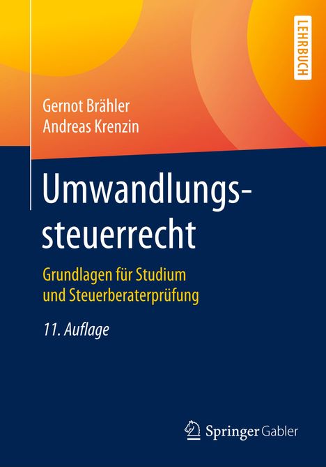 Andreas Krenzin: Umwandlungssteuerrecht, Buch
