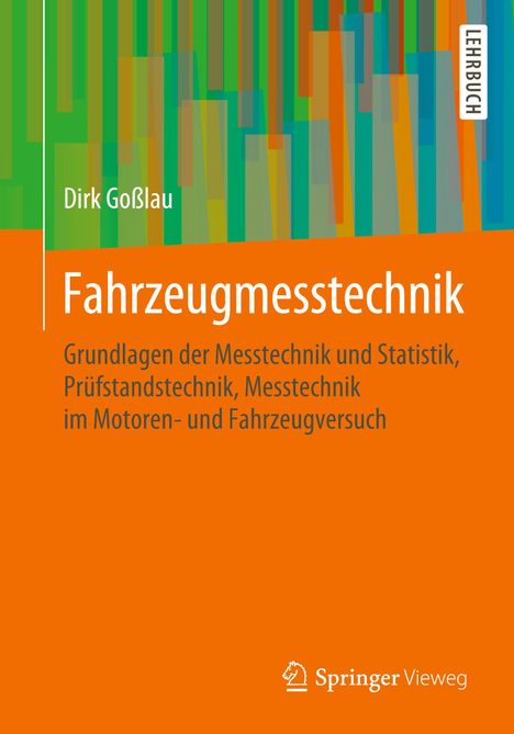 Dirk Goßlau: Fahrzeugmesstechnik, Buch