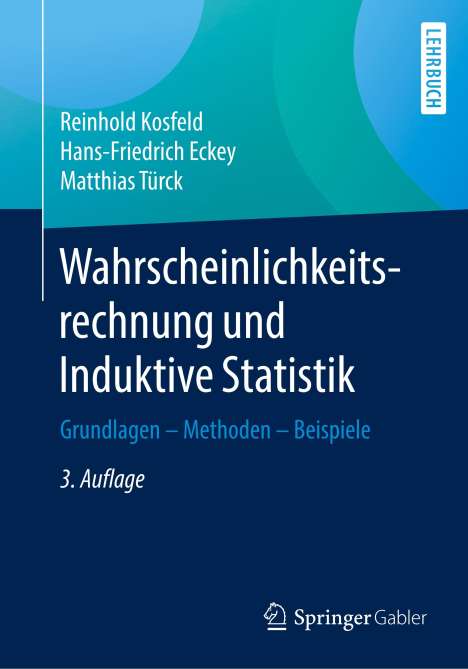 Reinhold Kosfeld: Wahrscheinlichkeitsrechnung und Induktive Statistik, Buch