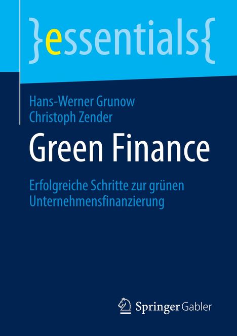 Christoph Zender: Green Finance, Buch