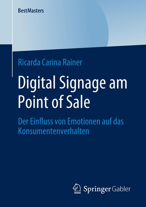 Ricarda Carina Rainer: Digital Signage am Point of Sale, Buch