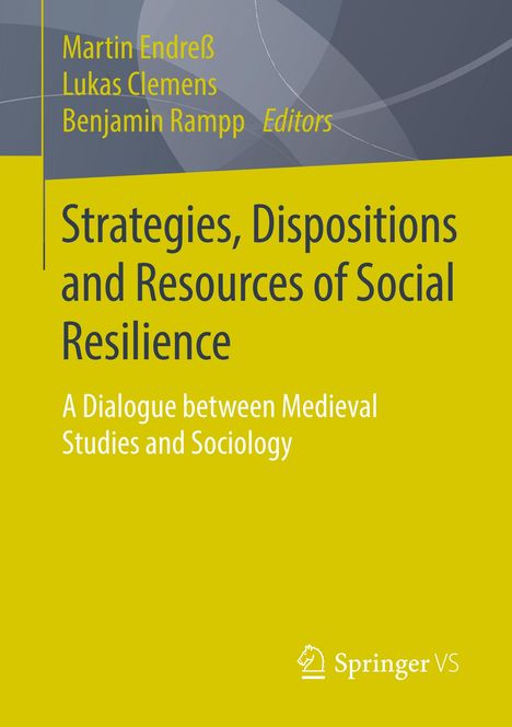 Strategies, Dispositions and Resources of Social Resilience, Buch