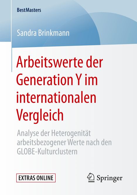 Sandra Brinkmann: Arbeitswerte der Generation Y im internationalen Vergleich, Buch