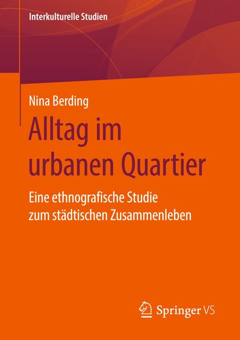 Nina Berding: Alltag im urbanen Quartier, Buch