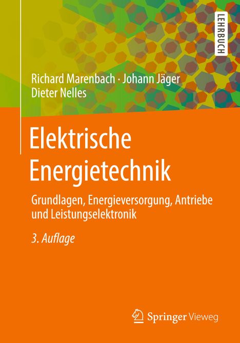 Richard Marenbach: Elektrische Energietechnik, Buch
