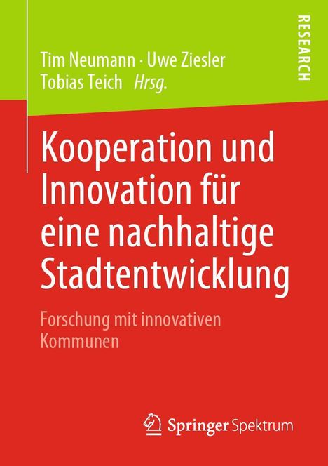 Kooperation und Innovation für eine nachhaltige Stadtentwicklung, Buch