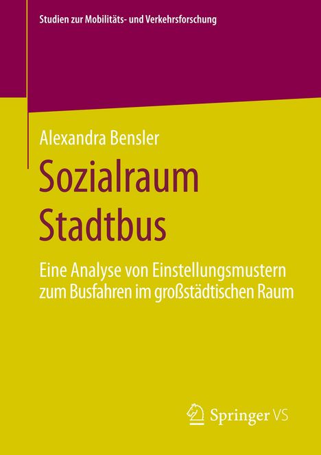 Alexandra Bensler: Sozialraum Stadtbus, Buch