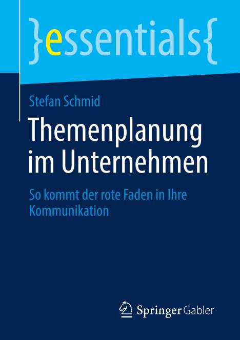 Stefan Schmid: Themenplanung im Unternehmen, Buch