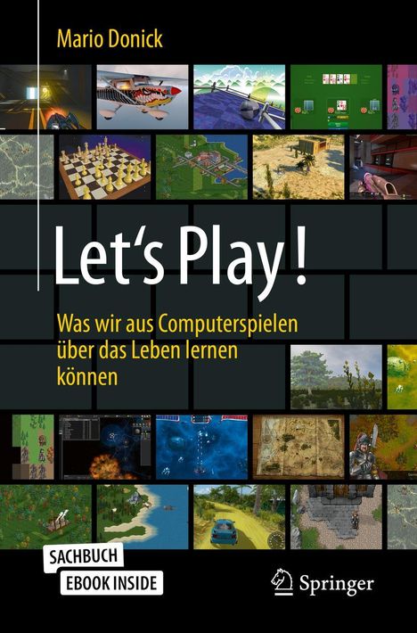 Mario Donick: Let's Play!, 1 Buch und 1 Diverse