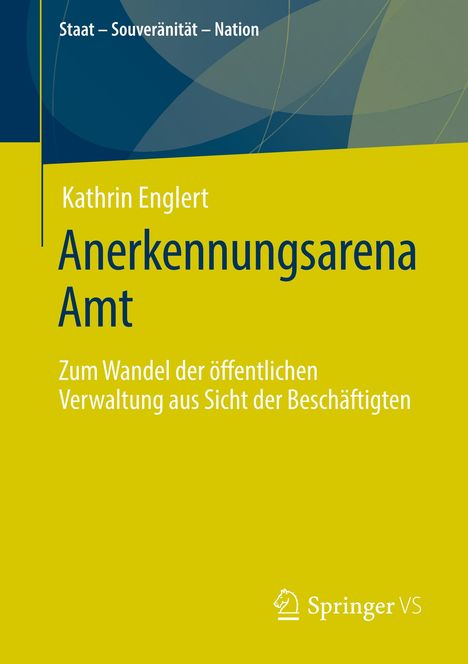 Kathrin Englert: Anerkennungsarena Amt, Buch
