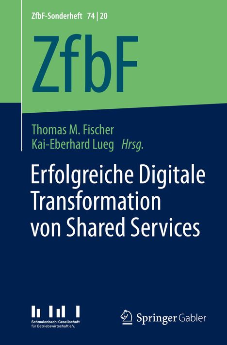 Erfolgreiche Digitale Transformation von Shared Services, Buch