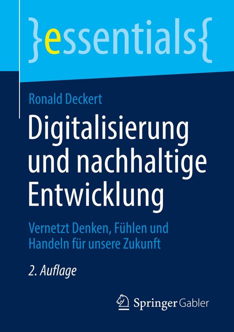 Ronald Deckert: Digitalisierung und nachhaltige Entwicklung, Buch