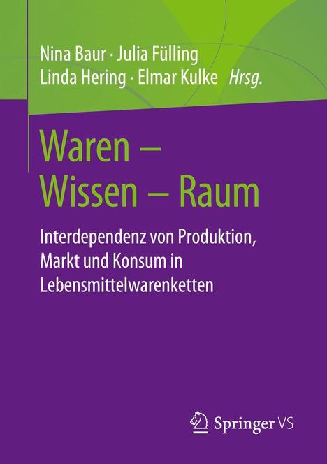 Waren ¿ Wissen ¿ Raum, Buch