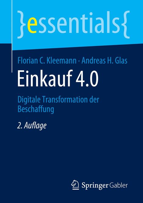 Andreas H. Glas: Einkauf 4.0, Buch