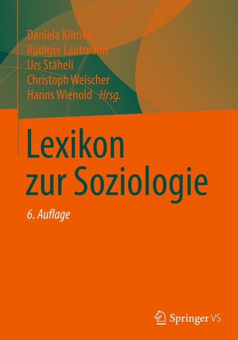 Lexikon zur Soziologie, Buch