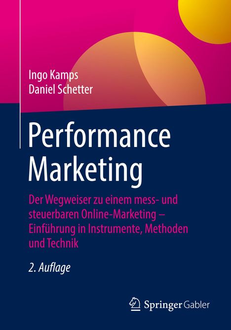 Daniel Schetter: Performance Marketing, Buch