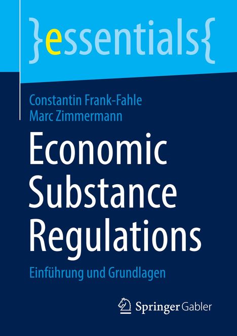 Marc Zimmermann: Economic Substance Regulations, Buch