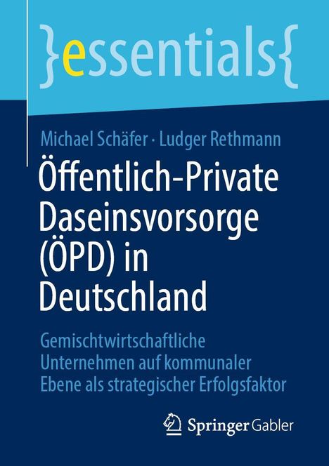 Ludger Rethmann: Öffentlich-Private Daseinsvorsorge (ÖPD) in Deutschland, Buch