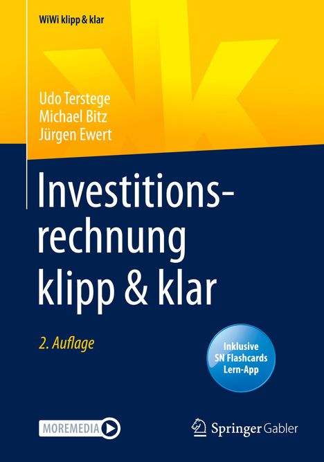 Udo Terstege: Terstege, U: Investitionsrechnung klipp &amp; klar, Diverse