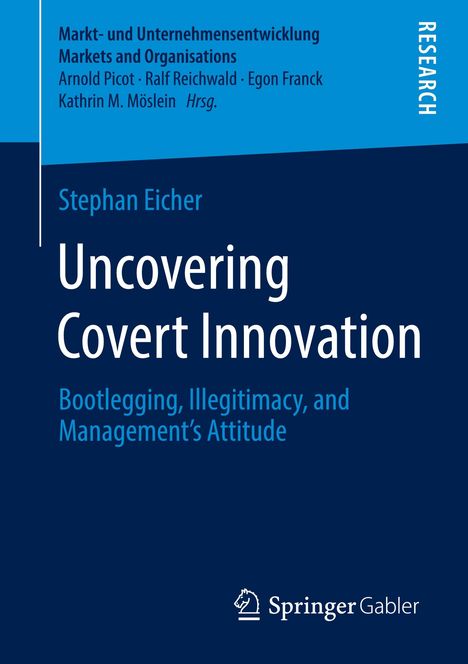 Stephan Eicher: Uncovering Covert Innovation, Buch