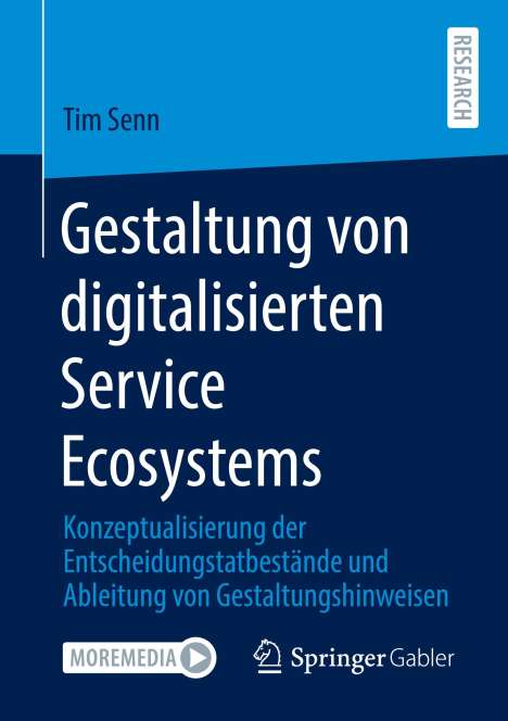 Tim Senn: Gestaltung von digitalisierten Service Ecosystems, Buch