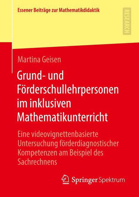 Martina Geisen: Grund- und Förderschullehrpersonen im inklusiven Mathematikunterricht, Buch