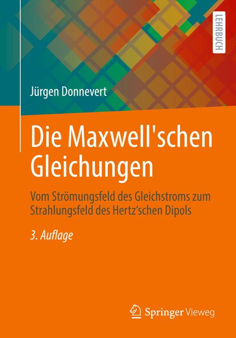 Jürgen Donnevert: Die Maxwell'schen Gleichungen, Buch