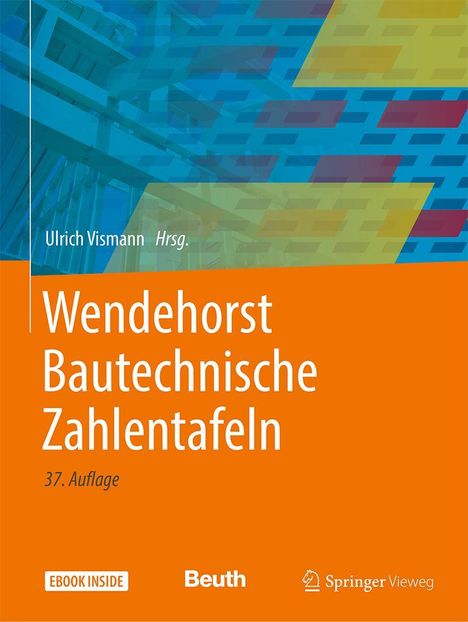 Wendehorst Bautechnische Zahlentafeln, Buch