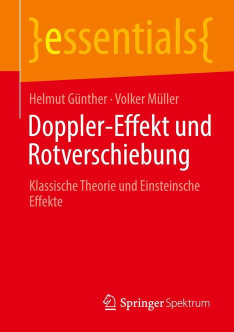 Volker Müller: Doppler-Effekt und Rotverschiebung, Buch