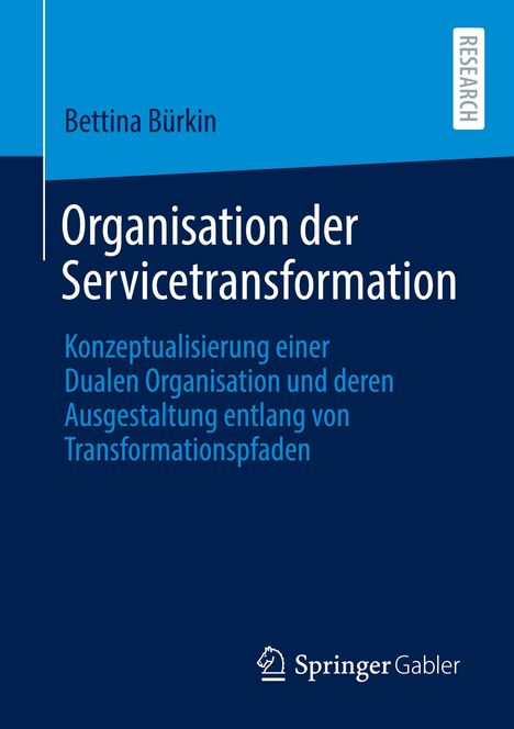 Bettina Bürkin: Organisation der Servicetransformation, Buch