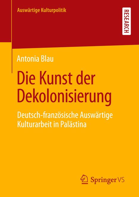 Antonia Blau: Die Kunst der Dekolonisierung, Buch