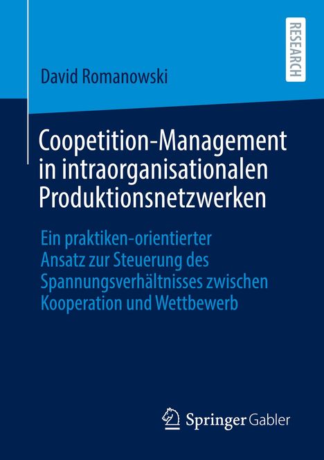 David Romanowski: Coopetition-Management in intraorganisationalen Produktionsnetzwerken, Buch